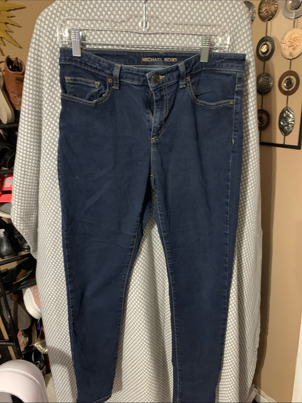 Michael Kors Navy Skinny Jeans